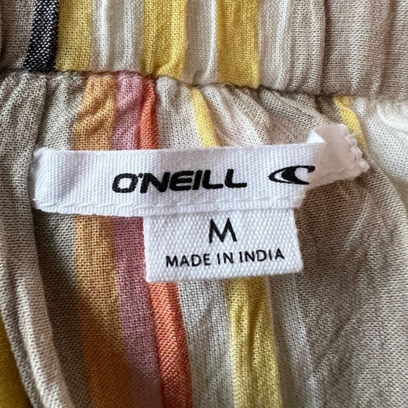 NWT - O’Neill Kelby stripe peplum sleeveless top - Picture 10 of 11